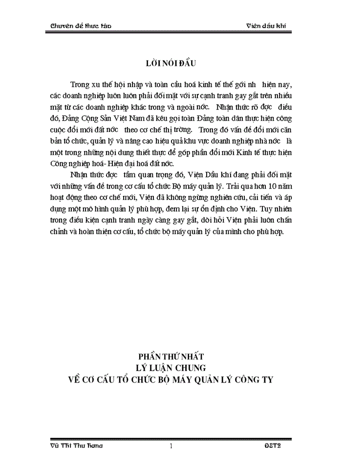 image for page Những giải pháp và kiến nghị góp phần xây dựng và hoàn thiện cơ cấu tổ chức bộ máy của viện dầu khí