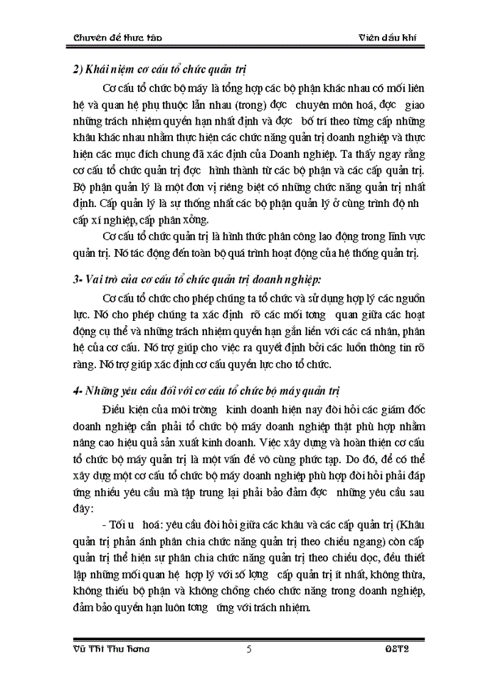 image for page Những giải pháp và kiến nghị góp phần xây dựng và hoàn thiện cơ cấu tổ chức bộ máy của viện dầu khí