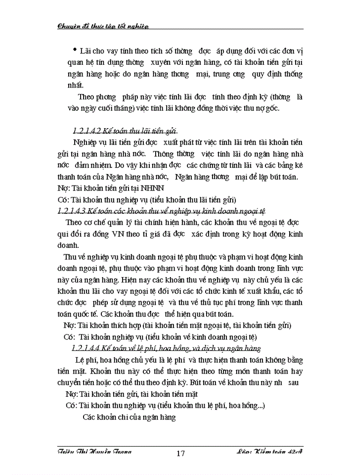 image for page Kiểm toán các loại doanh thu, chi phí trong kiểm toán Báo cáo tài chính của Ngân hàng thương mại ở Công ty Dịch vụ Tư vấn Tài chính Kế toán và Kiểm toán.”