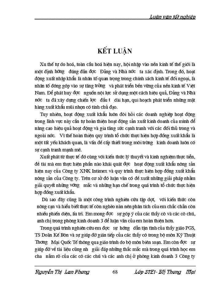 image for page Hoàn thiện quy trình nghiệp vụ tổ chức thực hiện hợp đồng xuất khẩu hàng nông sản tại Công ty XNK Intimex