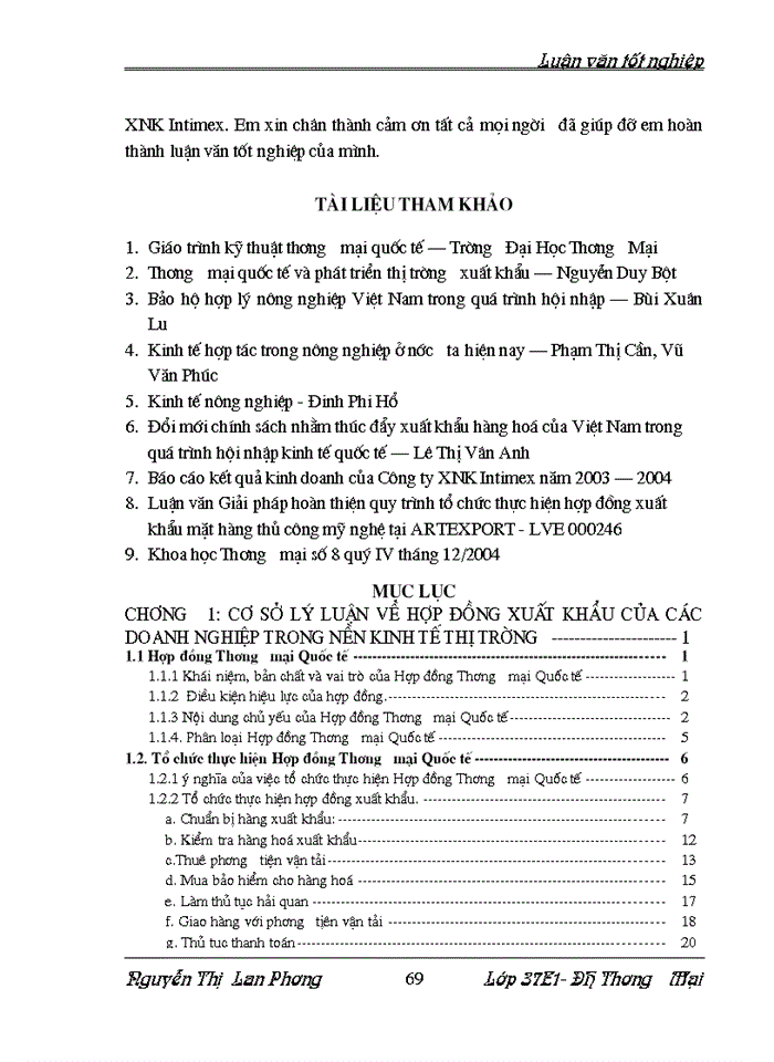 image for page Hoàn thiện quy trình nghiệp vụ tổ chức thực hiện hợp đồng xuất khẩu hàng nông sản tại Công ty XNK Intimex