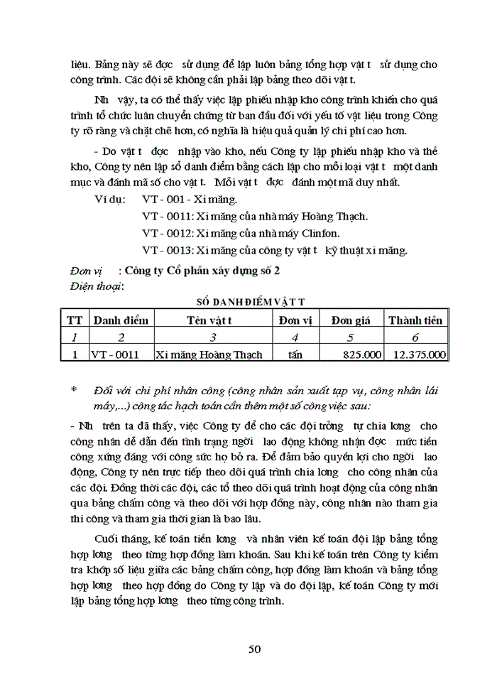 image for page Kế toán chi phí sản xuất và tính giá thành sản phẩm xây lắp tại công ty cổ phần xây dựng số 2