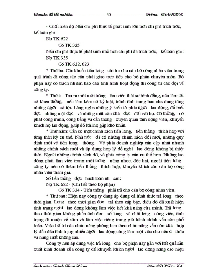 image for page Kế toán tiền lương và các khoản trích theo lương tại Công ty TNHH xây dựng, tư vấn, khảo sát, thiết kế và Thương mại Việt Linh