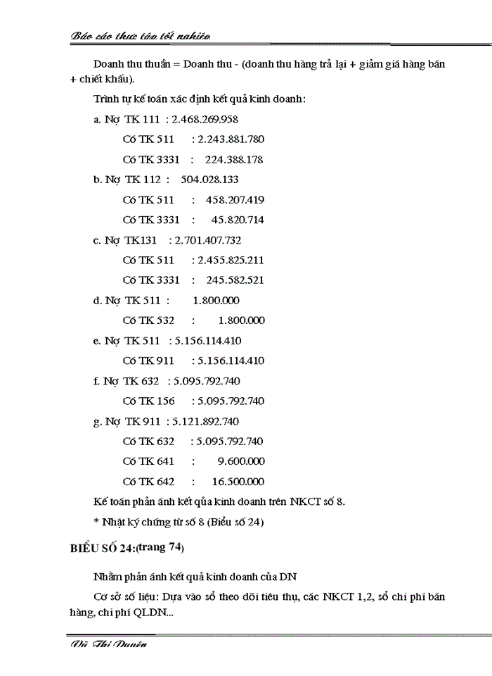 image for page Tổ chức kế toán bán hàng và xác định kết quả trong doanh nghiệp thương mại - Khảo sát thực tế tại công ty TNHH Bách Khoa