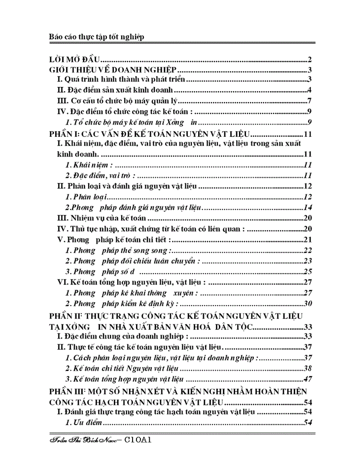 image for page Tổ chức công tác kế toán nguyên liệu, vật liệu” tại Xưởng in nhà xuất bản văn hoá dân tộc