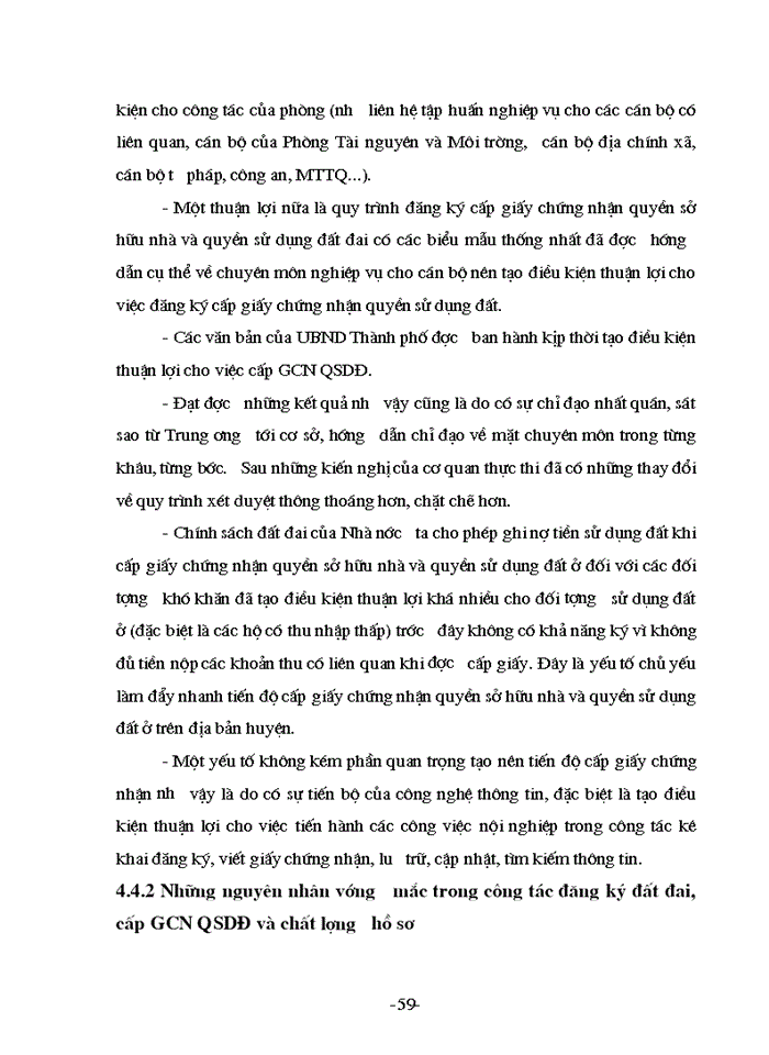 image for page Tìm hiểu thực trạng công tác đăng ký đất đai, cấp Giấy chứng nhận quyền sử dụng đất từ năm 1998  đến năm 2004 của Huyện Thanh Trì  - Hà Nội