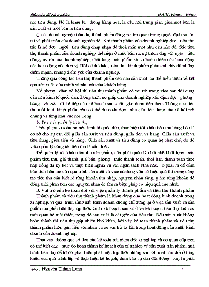 image for page Công tác hạch toán kế toán thành phẩm và tiêu thụ thành phẩm” ở công ty Dệt may  Hà Nội