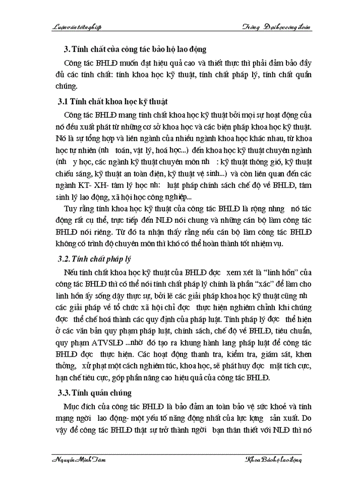 image for page Một số kiến nghị,giải pháp nâng cao năng lực hoạt động công tác BHLĐ của công đoàn tổng công ty Dệt May VN