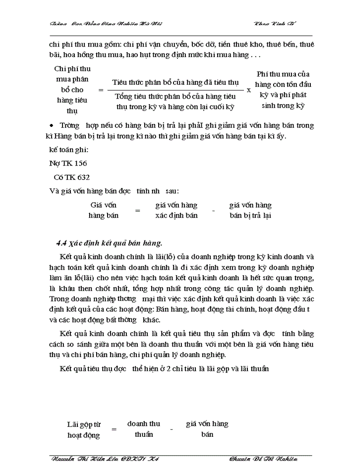 image for page Công tác tổ chức kế toán bán hàng và xác định kết quả kinh doanh ở công ty Hà Thành-BQP