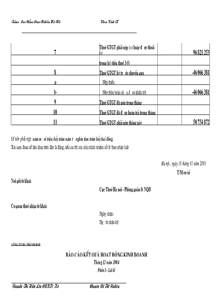 image for page Công tác tổ chức kế toán bán hàng và xác định kết quả kinh doanh ở công ty Hà Thành-BQP
