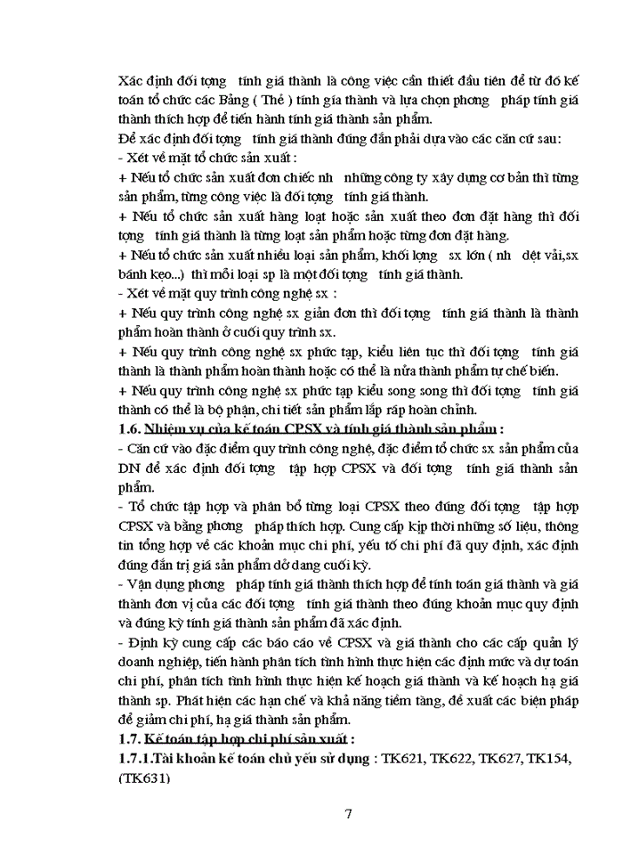 image for page Kế toán chi phí sản xuất và tính giá thành sản phẩm