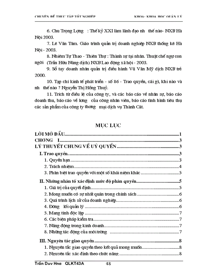 image for page Một số giải pháp nhằm nâng cao chất lượng uỷ quyền trong công ty thương mại dịch vụ Thành Cát