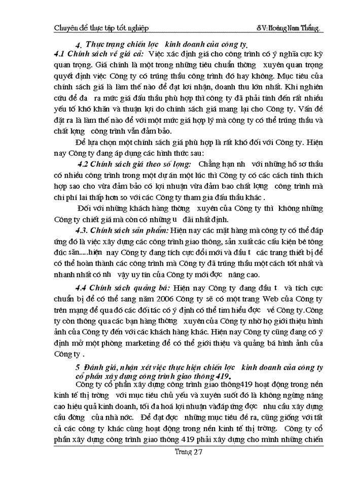 image for page Hoàn thiện chiến lược kinh doanh của Công ty cổ phần xây dựng công trình giao thông 419