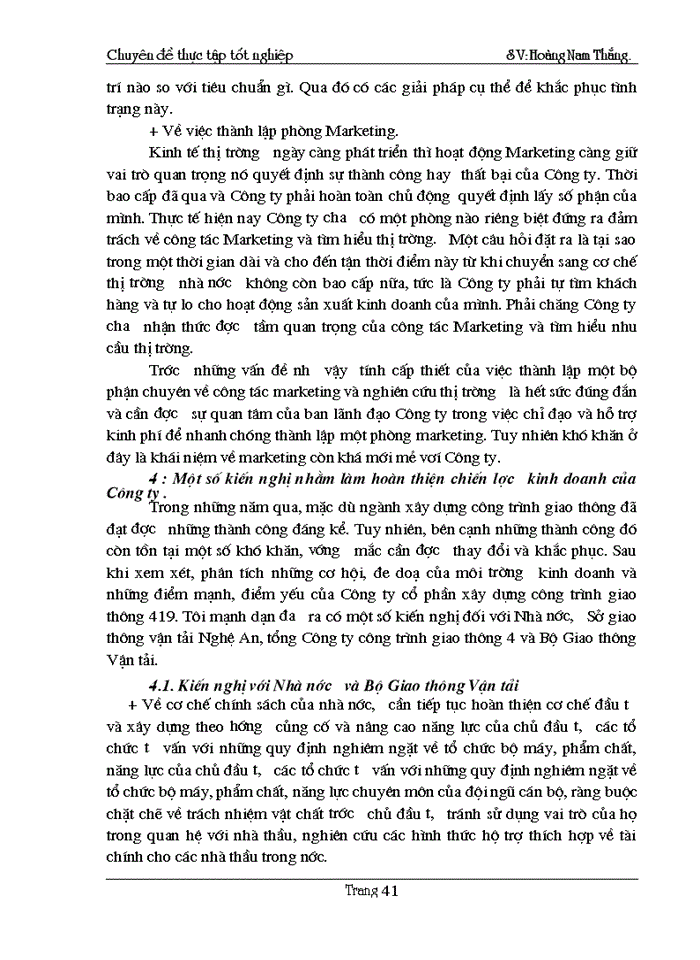 image for page Hoàn thiện chiến lược kinh doanh của Công ty cổ phần xây dựng công trình giao thông 419