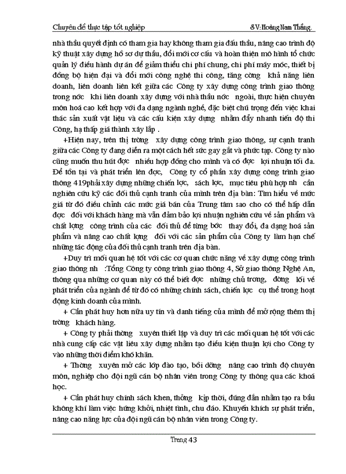 image for page Hoàn thiện chiến lược kinh doanh của Công ty cổ phần xây dựng công trình giao thông 419