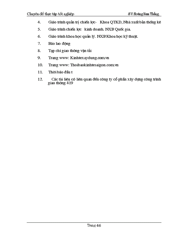 image for page Hoàn thiện chiến lược kinh doanh của Công ty cổ phần xây dựng công trình giao thông 419