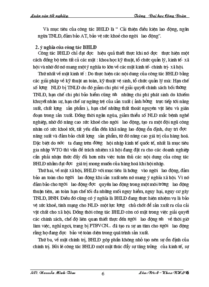 image for page Một số ý kiến đánh  giá,kiến nghị, giải pháp về hoạt động của công đoàn các cấp trong tổng công ty dệt may