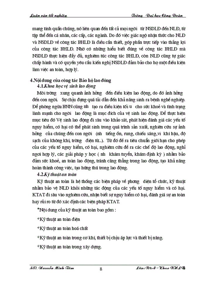 image for page Một số ý kiến đánh  giá,kiến nghị, giải pháp về hoạt động của công đoàn các cấp trong tổng công ty dệt may