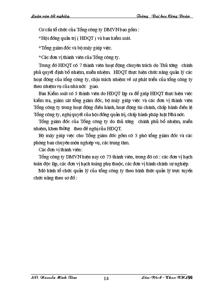 image for page Một số ý kiến đánh  giá,kiến nghị, giải pháp về hoạt động của công đoàn các cấp trong tổng công ty dệt may