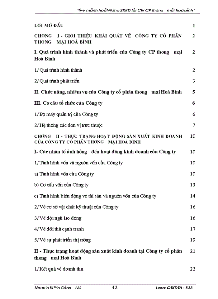 image for page Đẩy mạnh hoạt động sản xuất kinh doanh tại Công cổ phần Thương mại Hoà bình