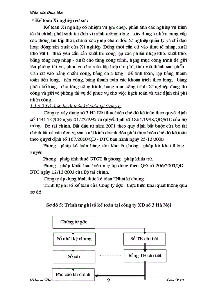 image for page Tìm hiều công tác hạch toán chi phí sản xuất và tính giá thành sản phẩm tại Công ty xây dựng số 3 Hà Nội