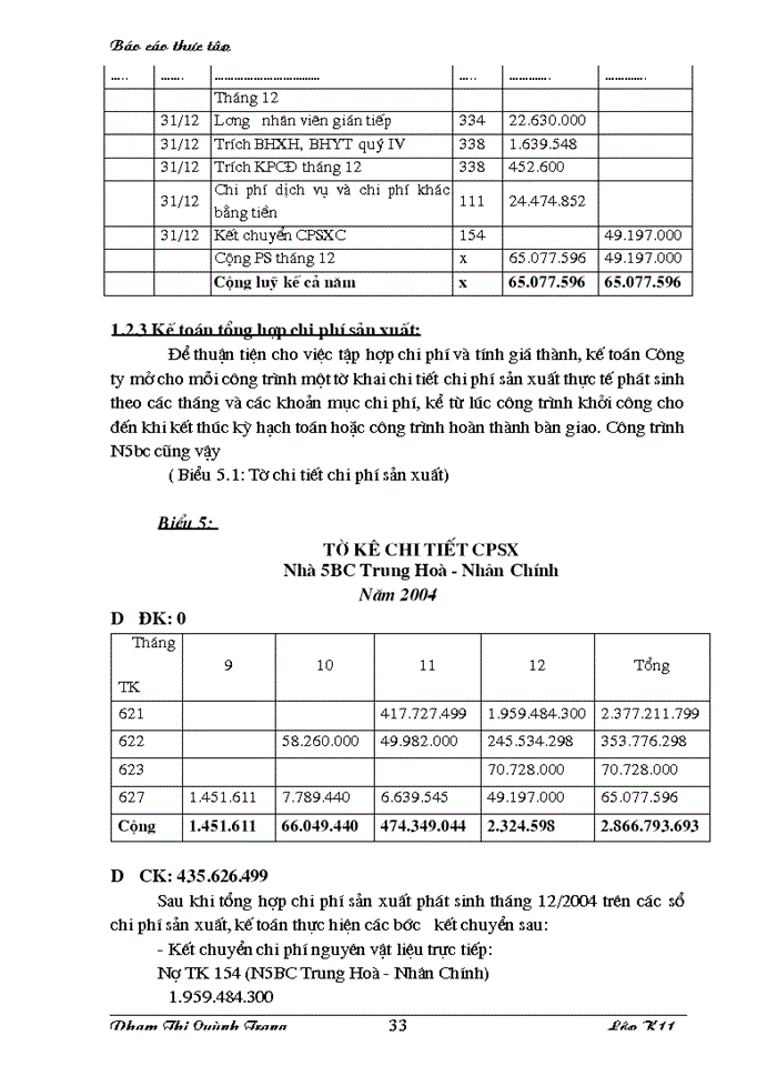 image for page Tìm hiều công tác hạch toán chi phí sản xuất và tính giá thành sản phẩm tại Công ty xây dựng số 3 Hà Nội