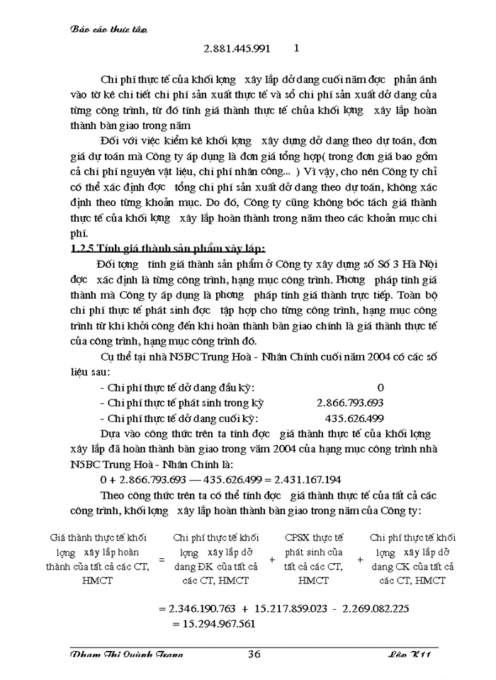 image for page Tìm hiều công tác hạch toán chi phí sản xuất và tính giá thành sản phẩm tại Công ty xây dựng số 3 Hà Nội