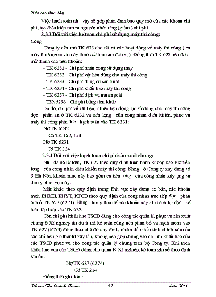 image for page Tìm hiều công tác hạch toán chi phí sản xuất và tính giá thành sản phẩm tại Công ty xây dựng số 3 Hà Nội