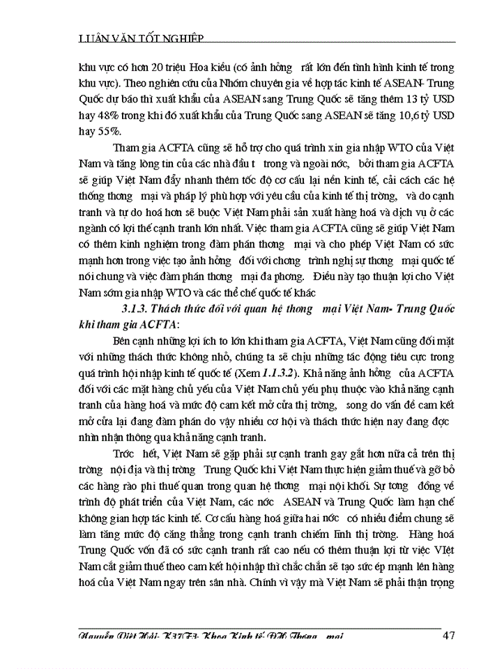 image for page Một số giải pháp đẩy mạnh hoạt động xuất nhập khẩu hàng hoá giữa Việt Nam và Trung Quốc trong bối cảnh hội nhập ACFTA