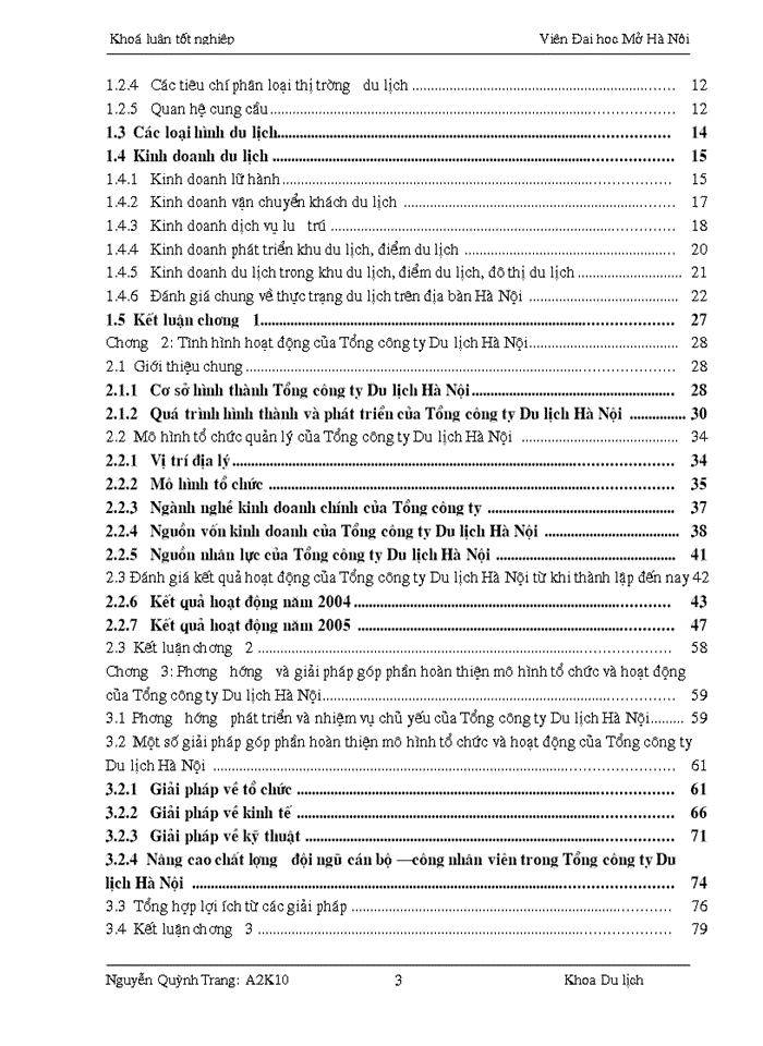 image for page Một số giải pháp góp phần hoàn thiện mô hình tổ chức và hoạt động Tổng công ty Du lịch Hà Nội