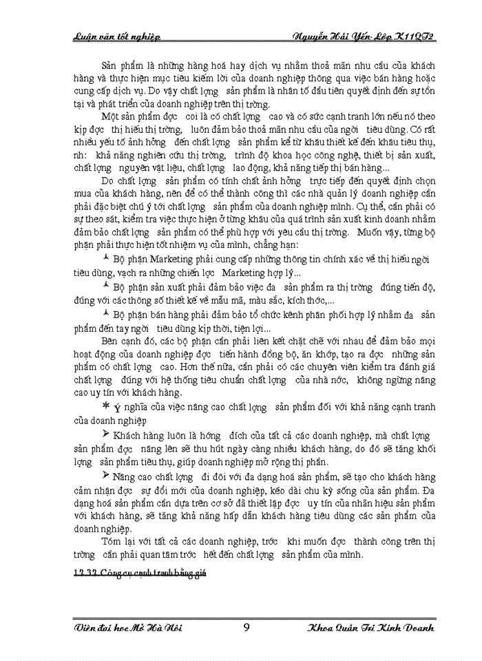 image for page Một số giải pháp nhằm nâng cao khả năng cạnh tranh ở Công ty bánh kẹo Hải Hà