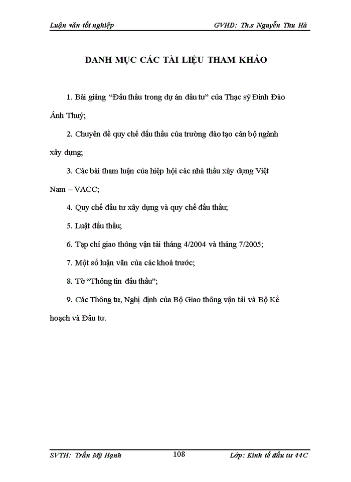 image for page Nâng cao hiệu quả công tác tổ chức đấu thầu các dự án sử dụng vốn trong nước tại Ban Quản lý dự ỏn 5 - Bộ Giao thụng vận tải