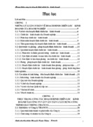 Hoàn thiện công tác hoạch định chiến lược kinh doanh tại Công ty Vật tư Vận tải và Xây dựng công trình Giao thông