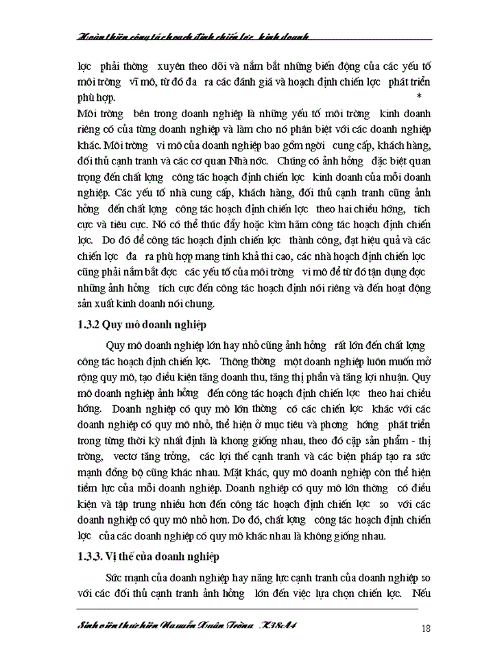 image for page Hoàn thiện công tác hoạch định chiến lược kinh doanh tại Công ty Vật tư Vận tải và Xây dựng công trình Giao thông