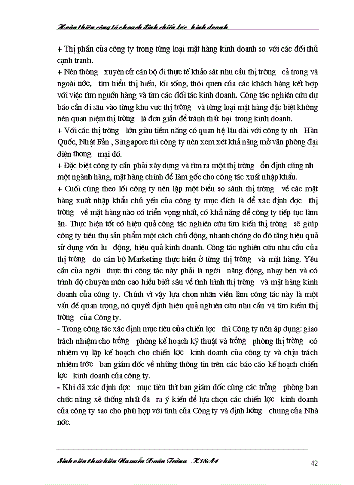 image for page Hoàn thiện công tác hoạch định chiến lược kinh doanh tại Công ty Vật tư Vận tải và Xây dựng công trình Giao thông