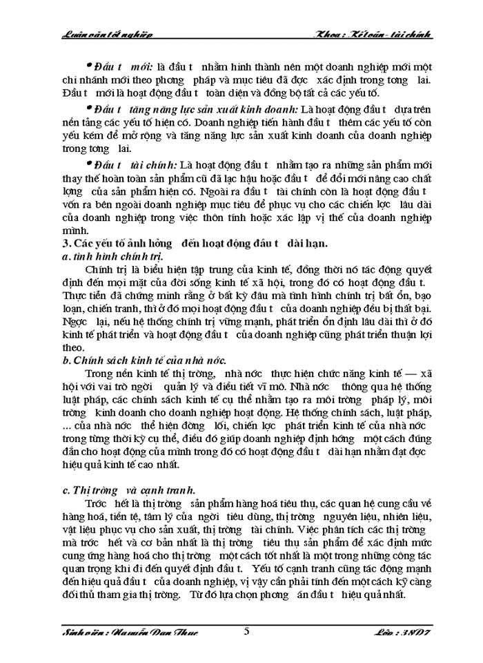 image for page Các giải pháp nâng cao hiệu quả hoạt động đầu tư dài hạn tại Công ty Kinh doanh nước sạch Hà Nội