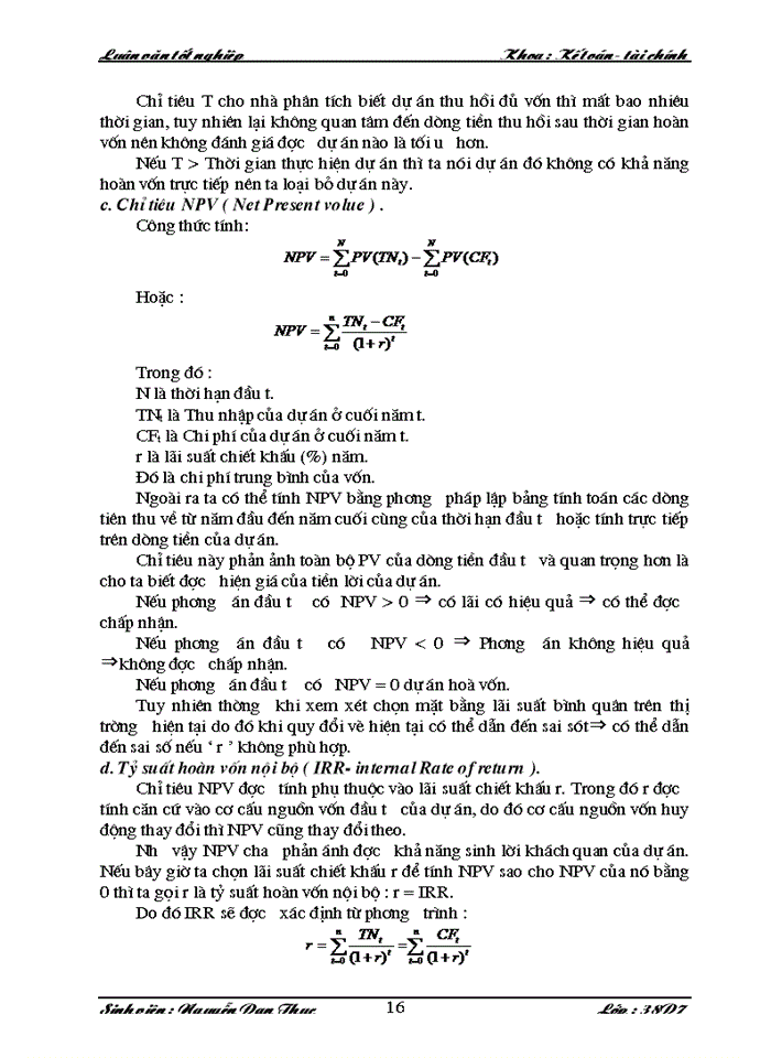 image for page Các giải pháp nâng cao hiệu quả hoạt động đầu tư dài hạn tại Công ty Kinh doanh nước sạch Hà Nội