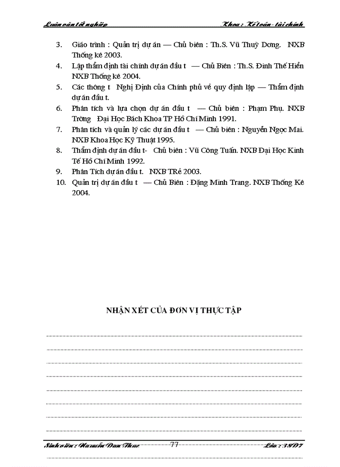 image for page Các giải pháp nâng cao hiệu quả hoạt động đầu tư dài hạn tại Công ty Kinh doanh nước sạch Hà Nội