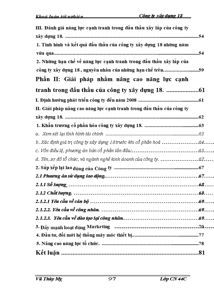 image for page Nâng cao năng lực cạnh tranh trong đấu thầu xây lắp của công ty xây dựng 18