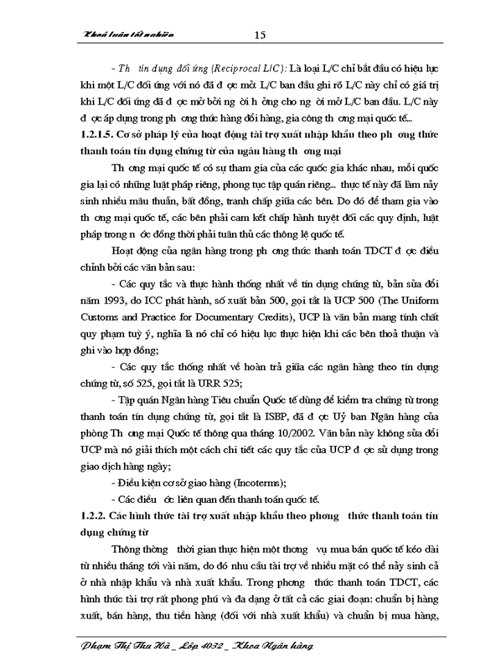 image for page Giải pháp nâng cao chất lượng hoạt động tài trợ xuất nhập khẩu theo phương thức thanh toán tín dụng chứng từ tại Ngân hàng Công thương Chi nhánh Hoàn Kiếm