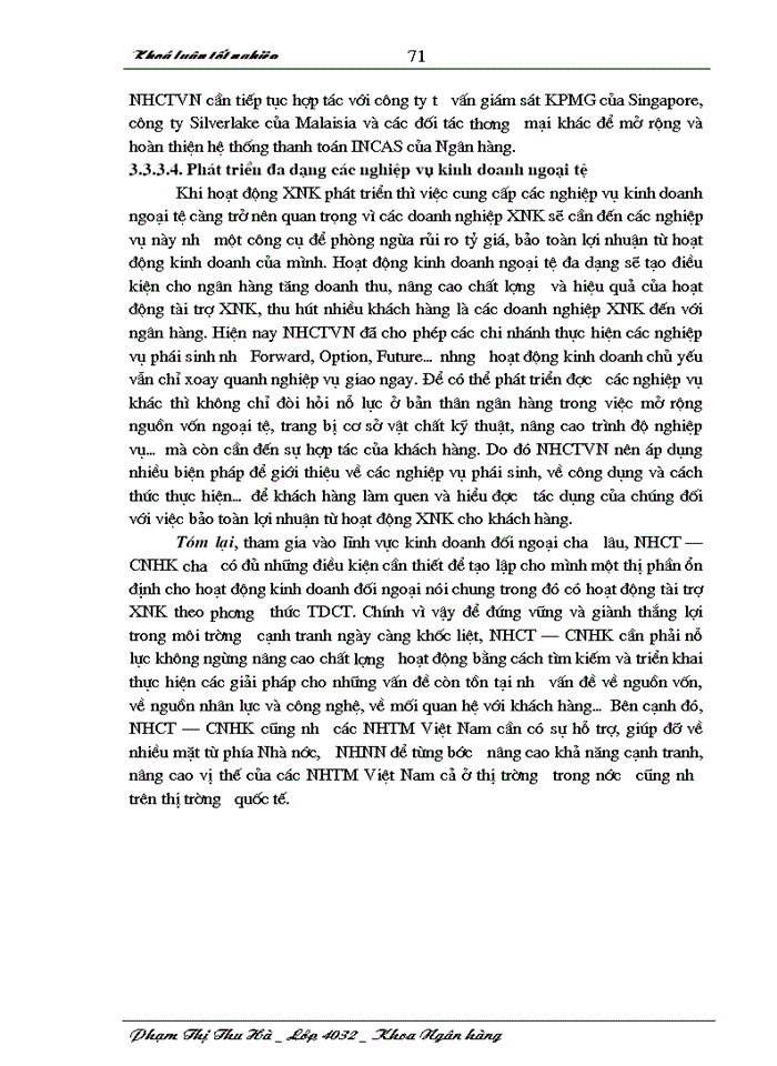 image for page Giải pháp nâng cao chất lượng hoạt động tài trợ xuất nhập khẩu theo phương thức thanh toán tín dụng chứng từ tại Ngân hàng Công thương Chi nhánh Hoàn Kiếm