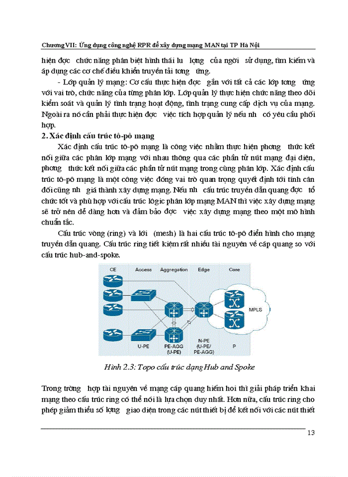 image for page Ứng dụng công nghệ RPR để xây dưng mạng MAN