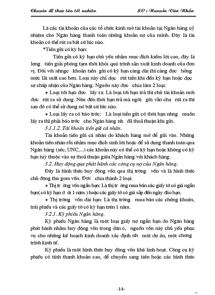image for page Một số giải pháp nâng cao hiệu quả huy động vốn ở chi nhánh NHNo&PTNT huyện Yên Dũng