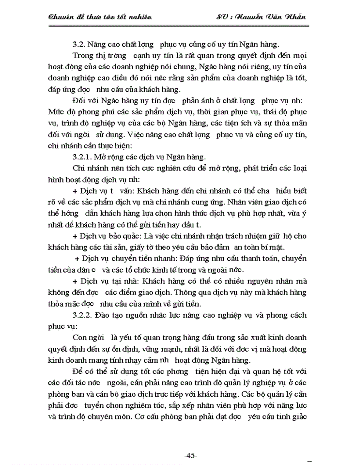 image for page Một số giải pháp nâng cao hiệu quả huy động vốn ở chi nhánh NHNo&PTNT huyện Yên Dũng