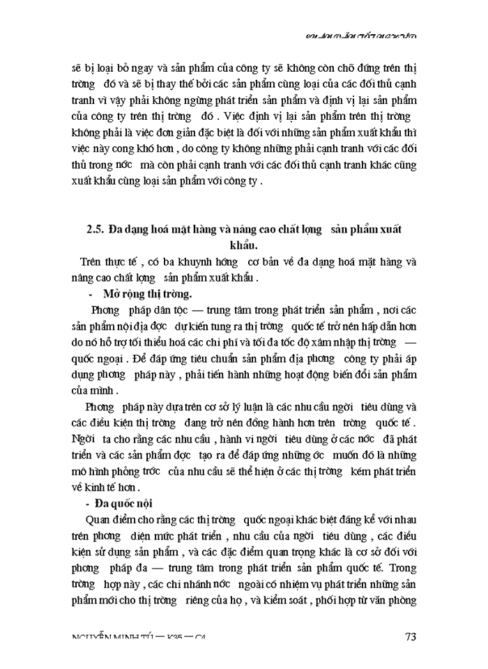 image for page Giải pháp Marketing nâng cao sức cạnh tranh cho sản phẩm của các công ty kinh doanh xuất nhập khẩu