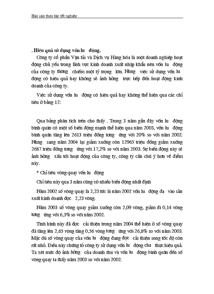 image for page Một số giải pháp nhằm nâng cao hiệu quả sử dụng vốn tại Công ty cổ phần chế biến nông sản - thực phẩm xuất khẩu Hải Dương.