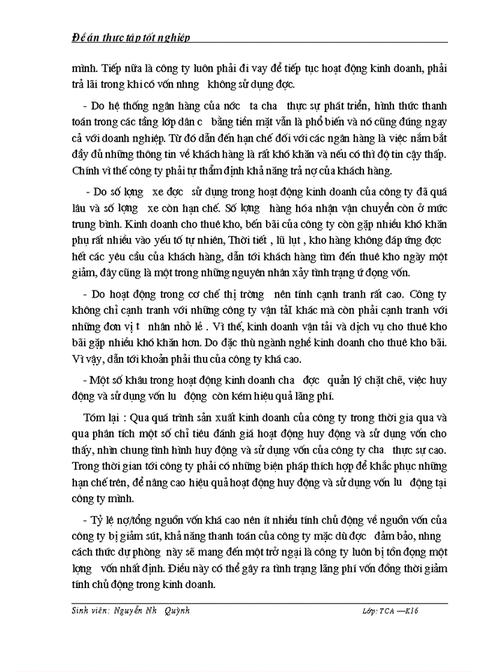 image for page Nâng cao hiệu quả sử dụng vốn lưu động của doanh nghiệp