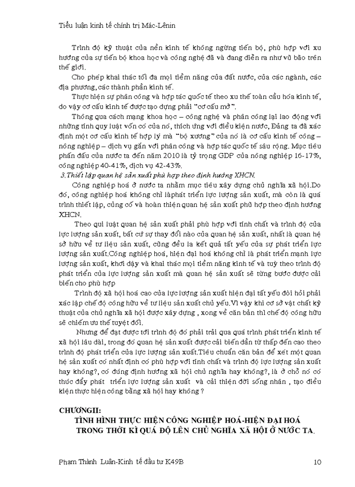 image for page Quá trình công nghiệp hóa – hiện đại hóa trong thời kỳ quá độ lên chủ nghĩa xã hội ở Việt Nam