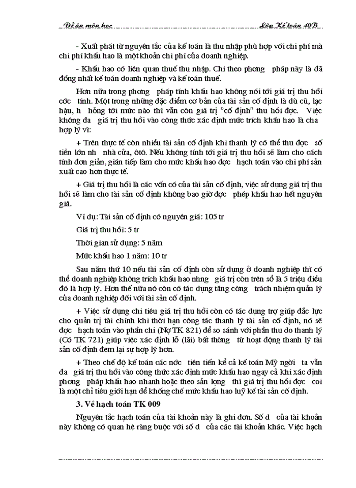 image for page Bàn về cách tính khấu hao TSCĐ và phương pháp kế toán khấu hao TSCĐ trong các doanh nghiệp