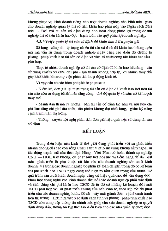 image for page Bàn về cách tính khấu hao TSCĐ và phương pháp kế toán khấu hao TSCĐ trong các doanh nghiệp